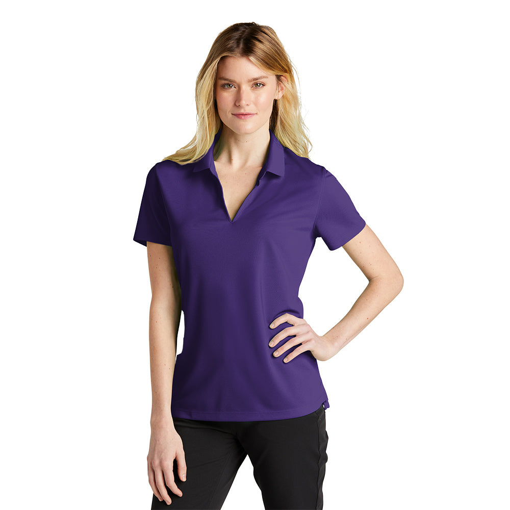 Nike NKDC1991 Ladies Dri-FIT Micro Pique 2.0 Polo – Court Purple