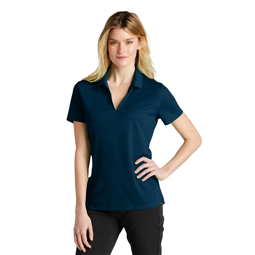 Nike NKDC1991 Ladies Dri-FIT Micro Pique 2.0 Polo – Navy