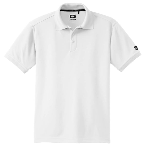 OGIO Men’s Bright White Caliber 2.0 Polo