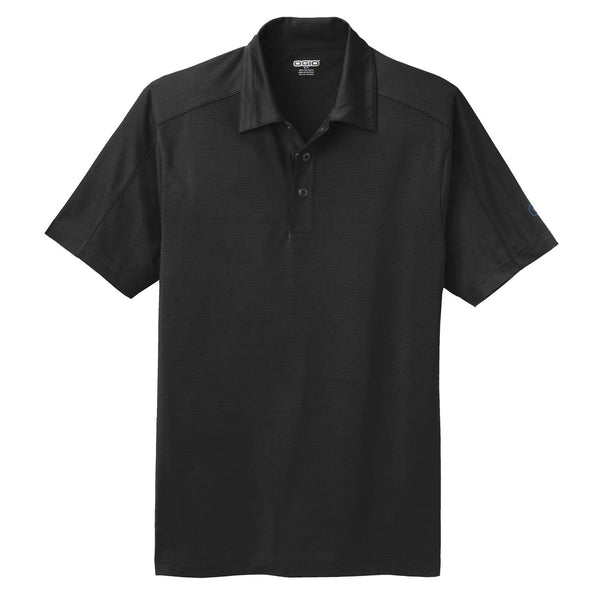 OGIO Men’s Black Linear Polo