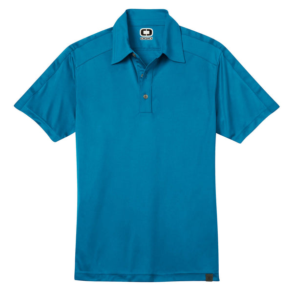 OGIO Men’s Blue Enamel Hybrid Polo