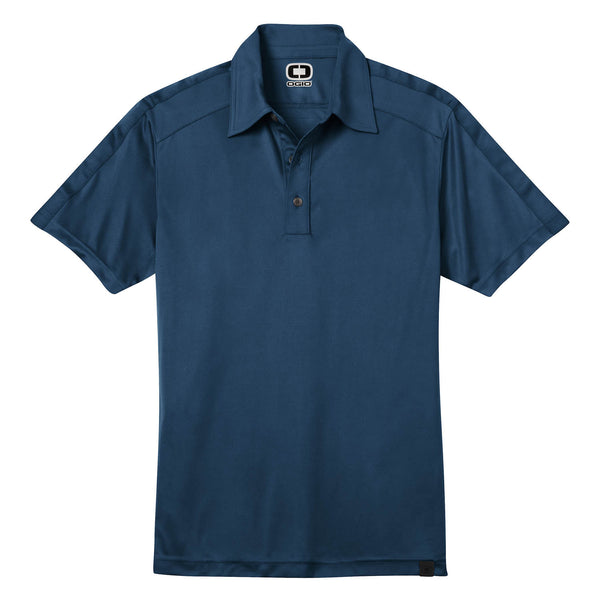 OGIO Men’s Blue Indigo Hybrid Polo