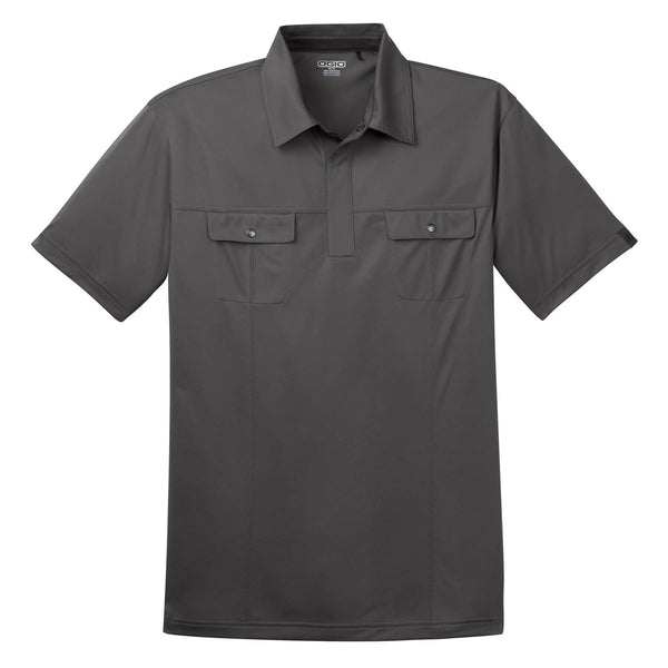 OGIO Men’s Diesel Grey Axle Polo