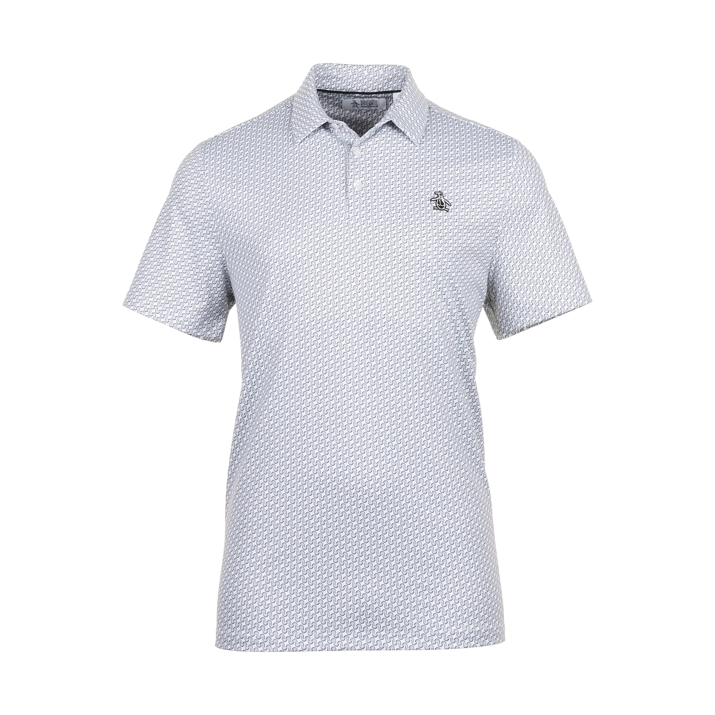 Original Penguin Golf Heritage Geo Print Polo Shirt