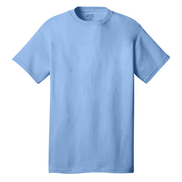 Port & Company Men’s Light Blue Essential T-Shirt