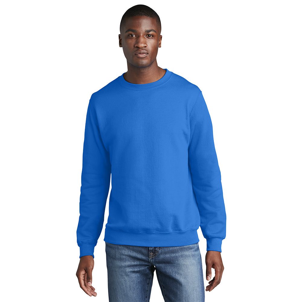 Port & Company PC78 Core Fleece Crewneck Sweatshirt – Royal