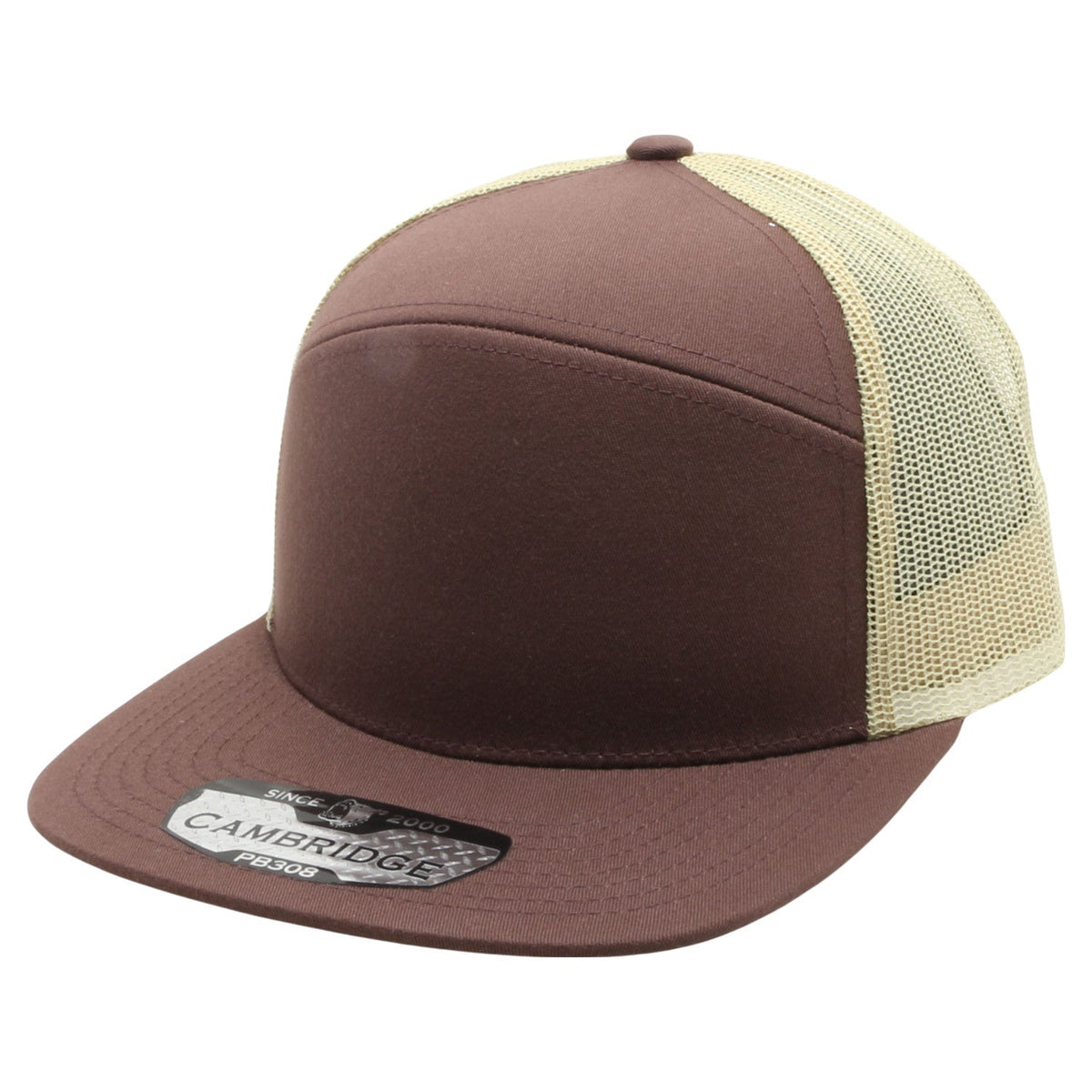 Pitbull Cambridge PB308 6 Panel Camper Hat Mesh Back Snapback