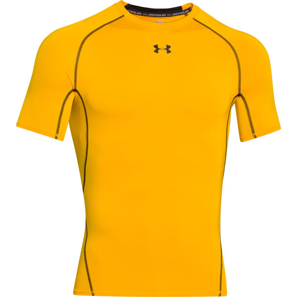 Under Armour Men’s Yellow HeatGear Armour S/S Compression Shirt