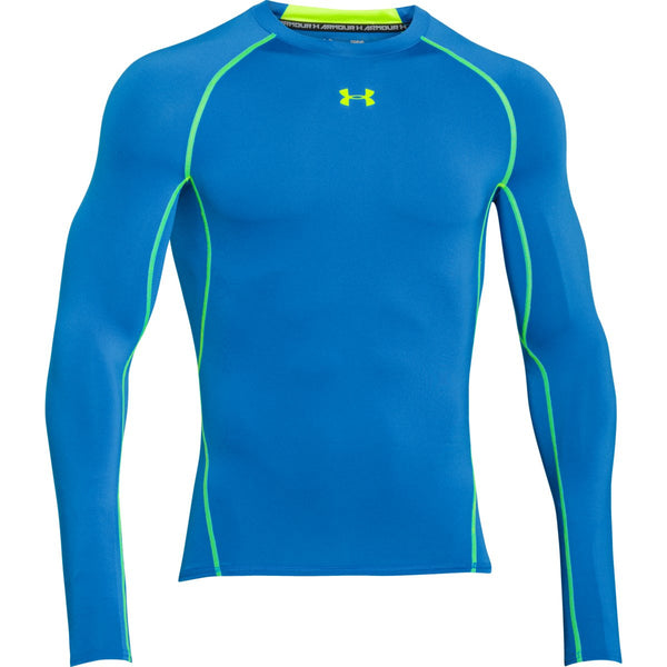 Under Armour Men’s Light Blue HeatGear Armour L/S Compression Shirt