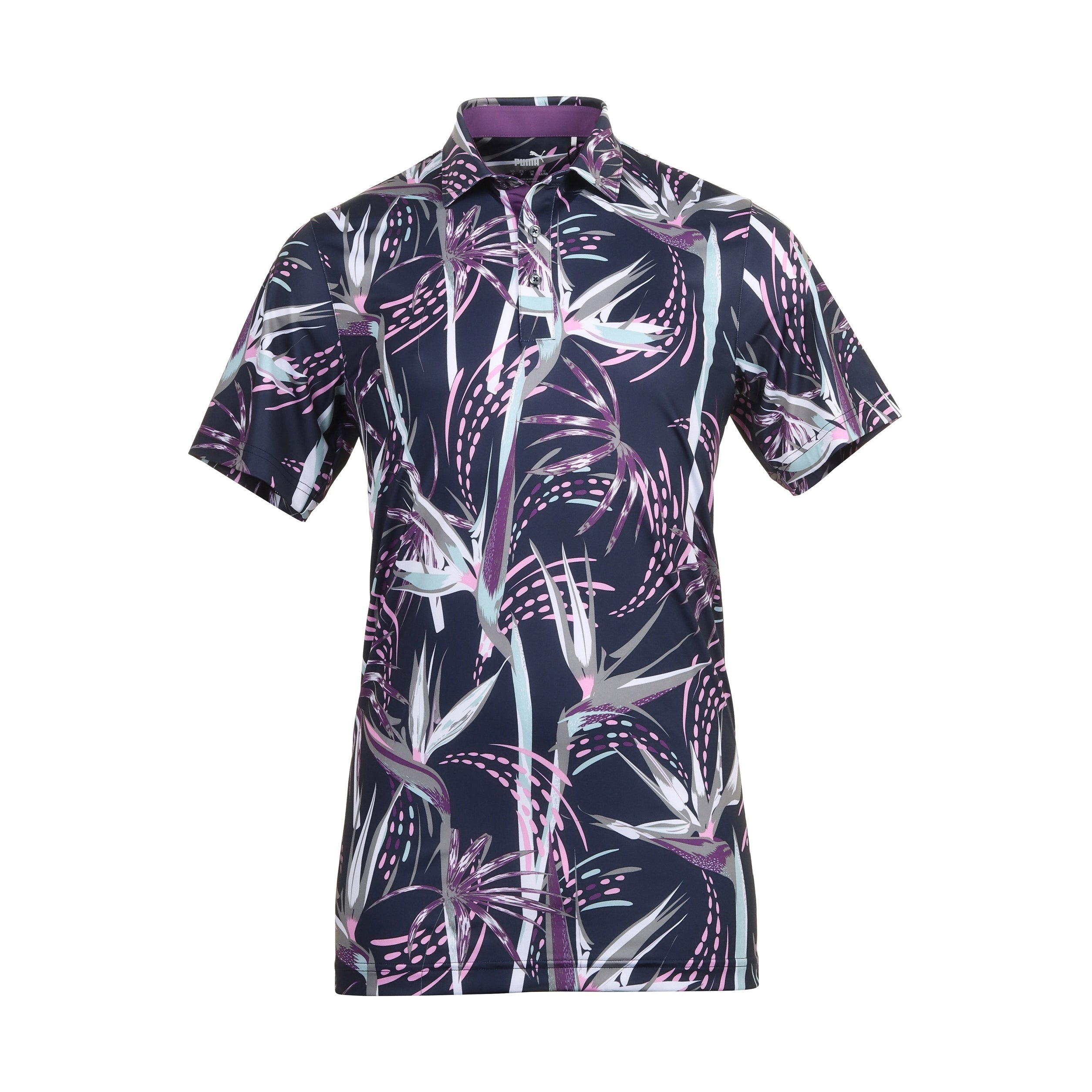 Puma Golf Birds Of Paradise Polo Shirt