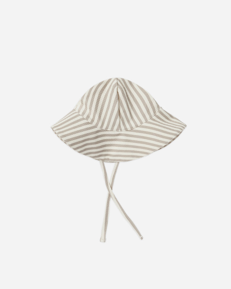 Baby Boy’s Sun Hat || Ash Stripe