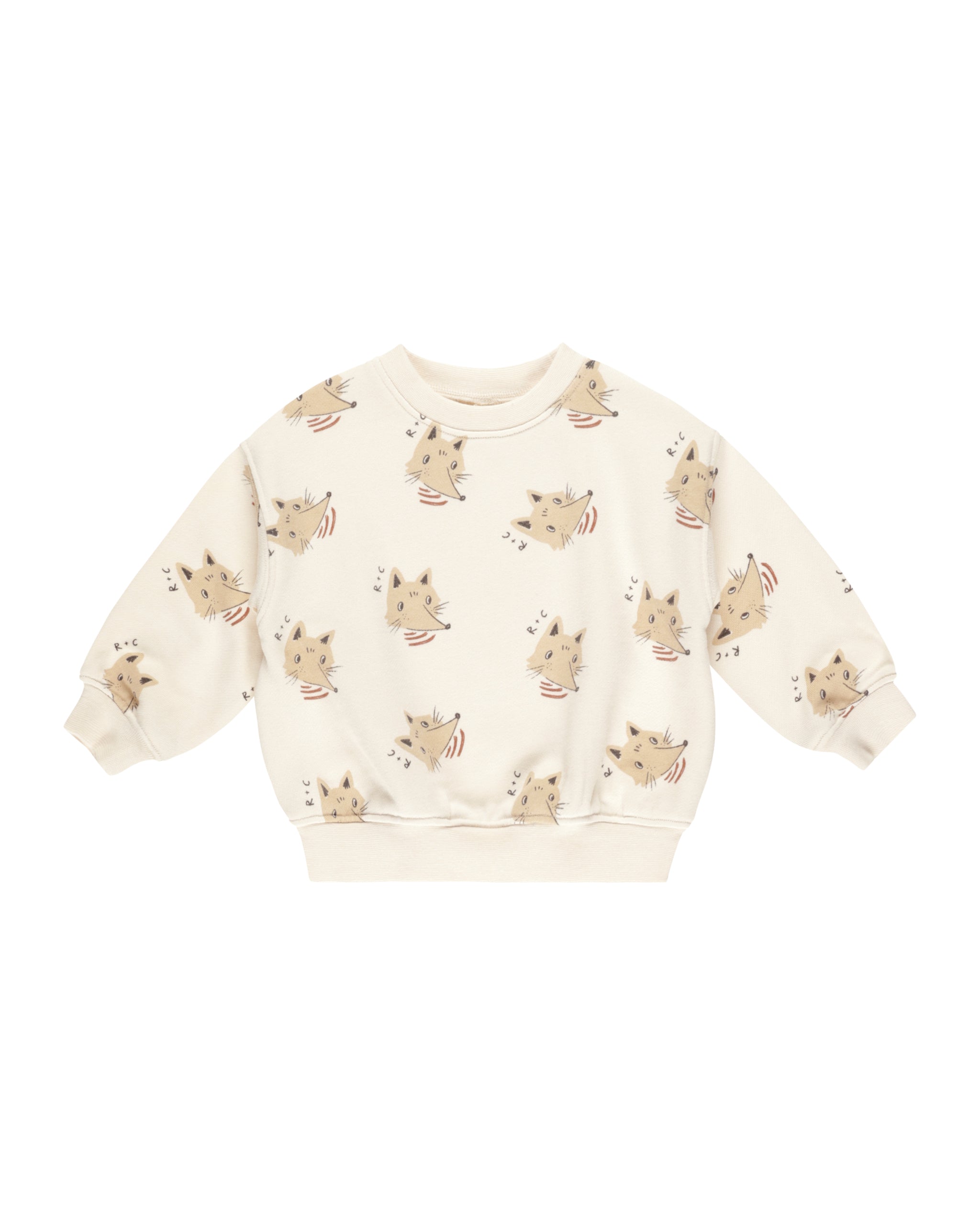 Rylee + Cru – Relaxed Sweatshirt – Coyote