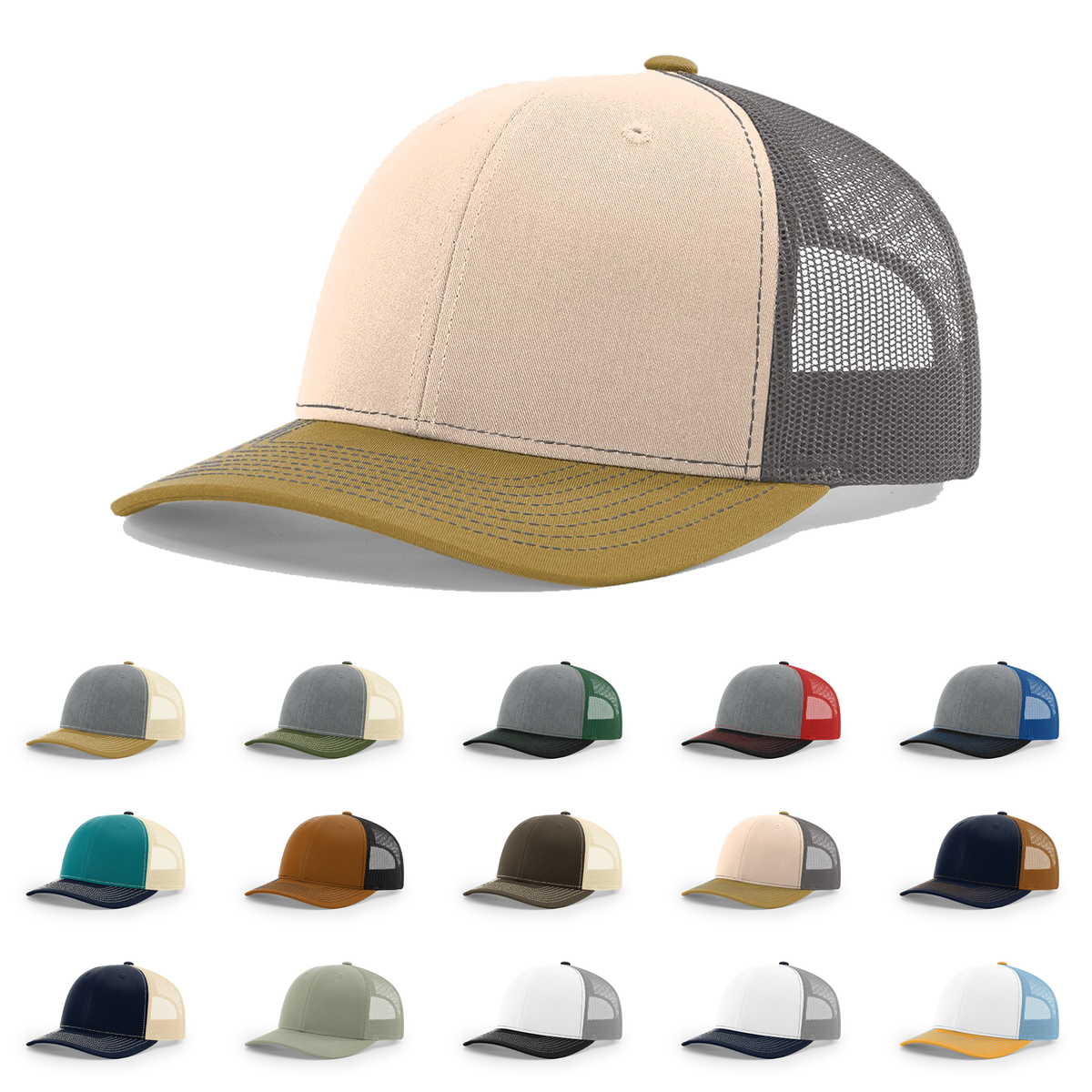 Richardson 112 Trucker Hat – NEW Colors