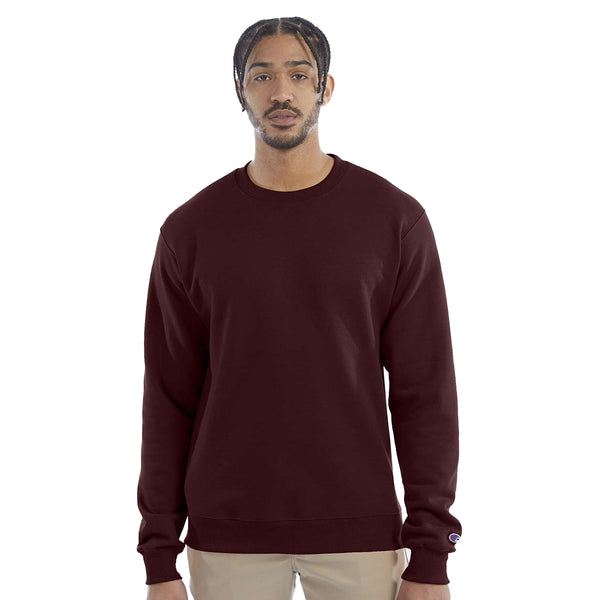 Champion Men’s Maroon Crewneck Sweatshirt