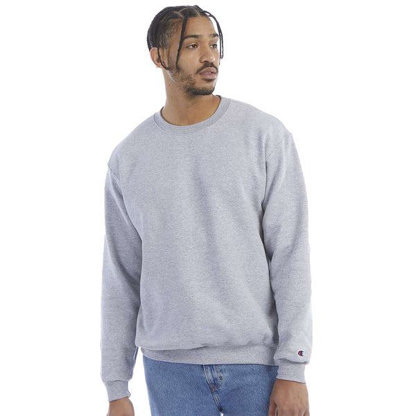 Champion Men’s Light Steel Crewneck Sweatshirt