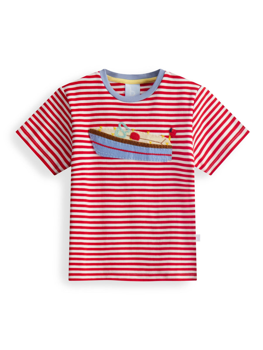 Applique Pima Tee – Bliss Boat