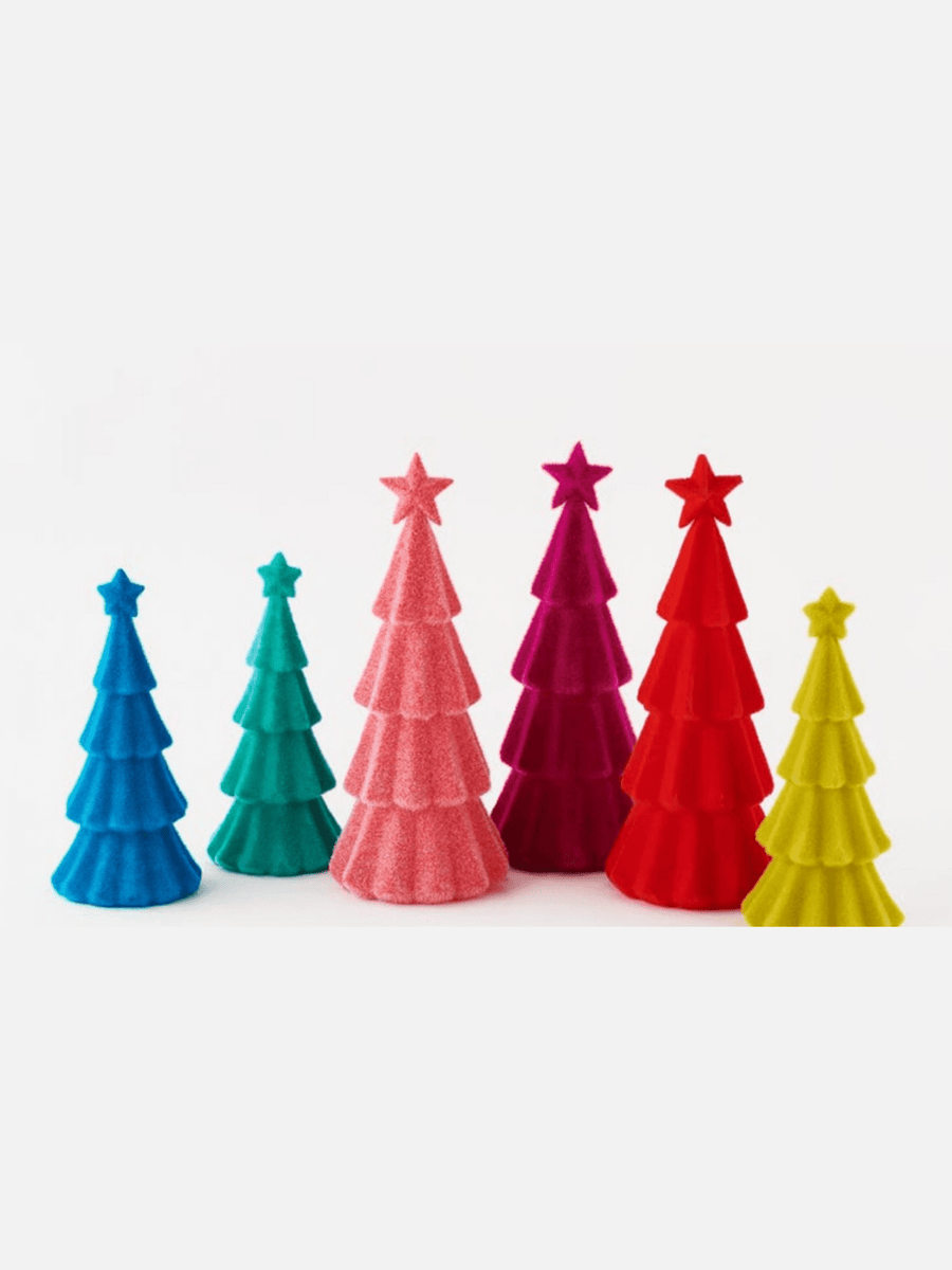 Flocked Christmas Tree