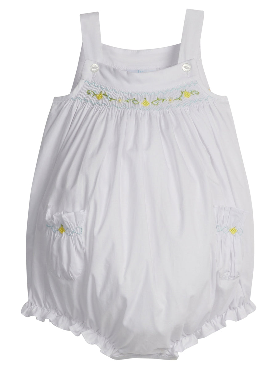 Smocked Nora Bubble – Lemons