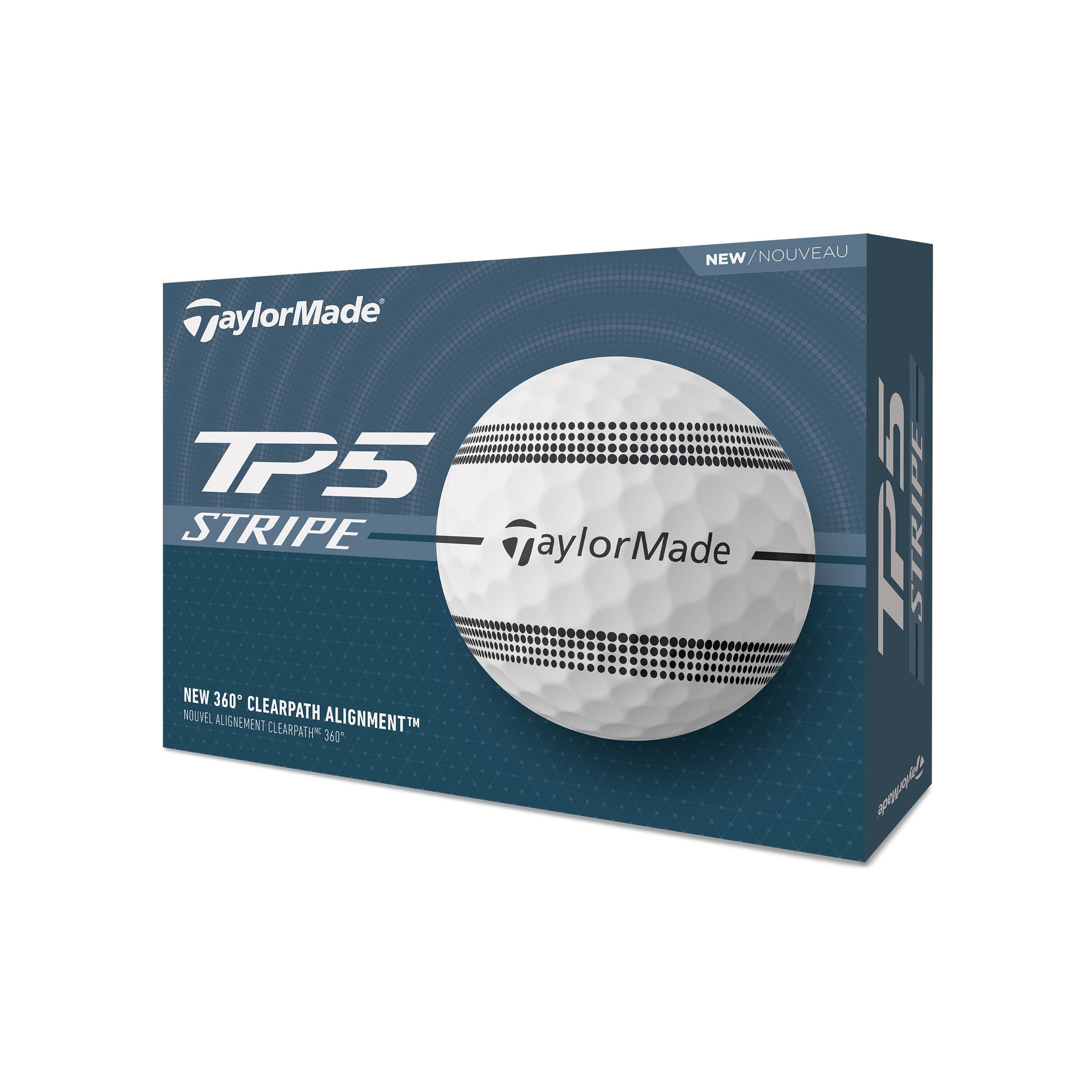 TaylorMade TP5 Stripe Golf Balls 2024