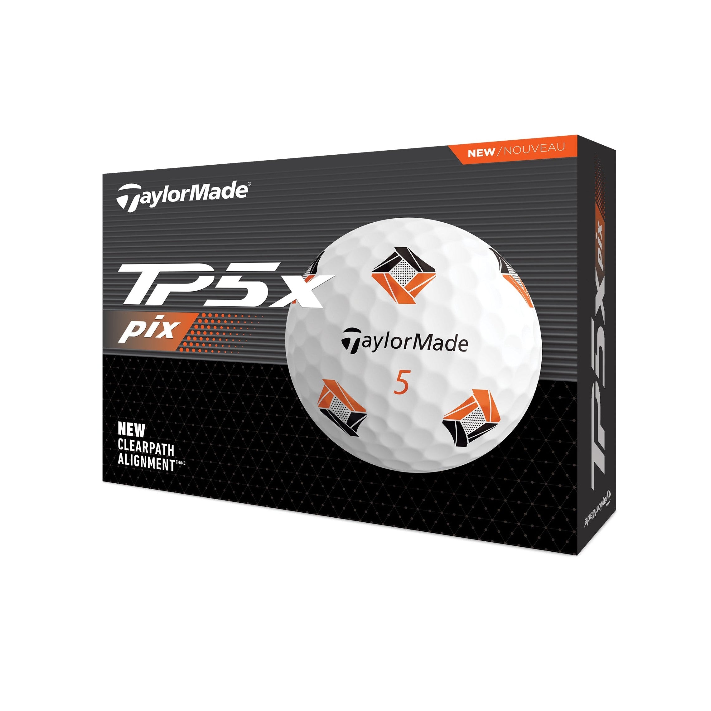 TaylorMade TP5x Pix Golf Balls 2024