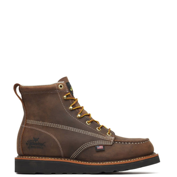 Thorogood Men’s American Heritage 6″ Moc Toe Wedge Boot