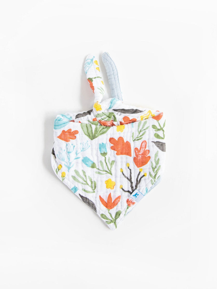 Cotton Muslin Reversible Bandana Bib