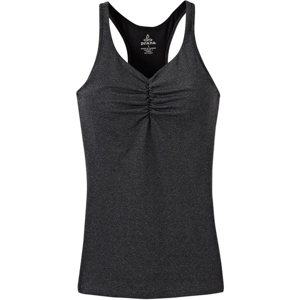 prAna Women’s Charcoal Heather Sabin T-Back Top