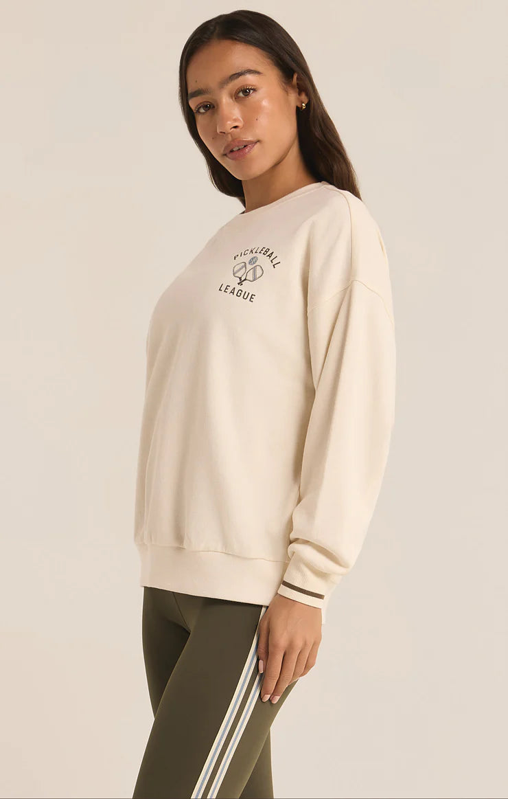 Pickleball Sweatshirt – Sandstone