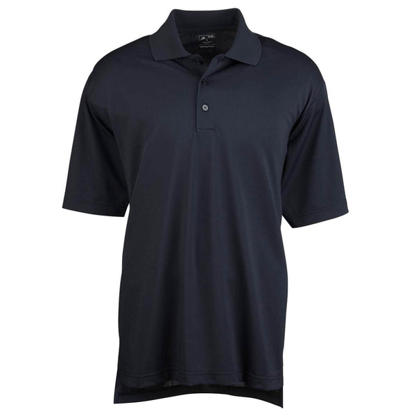 adidas Golf Men’s ClimaLite Black S/S Poly Pique Polo