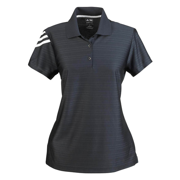 adidas Golf Women’s ClimaCool Black S/S Mesh Polo