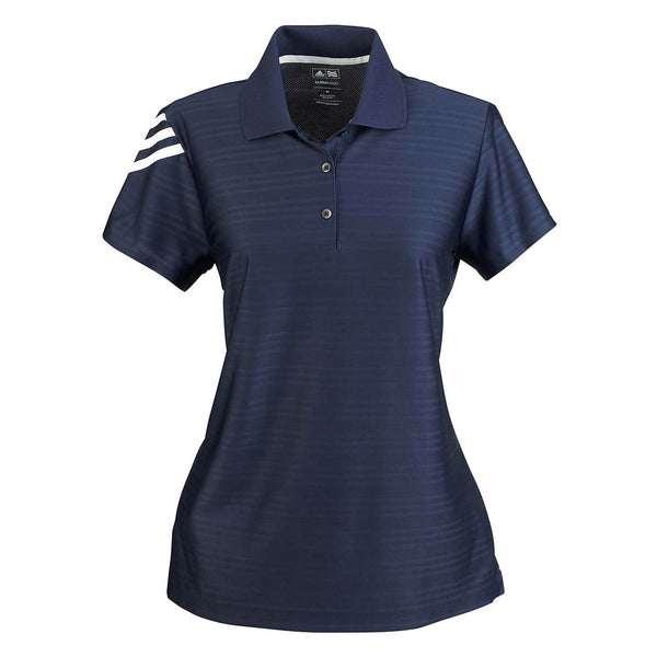 adidas Golf Women’s ClimaCool Navy S/S Mesh Polo