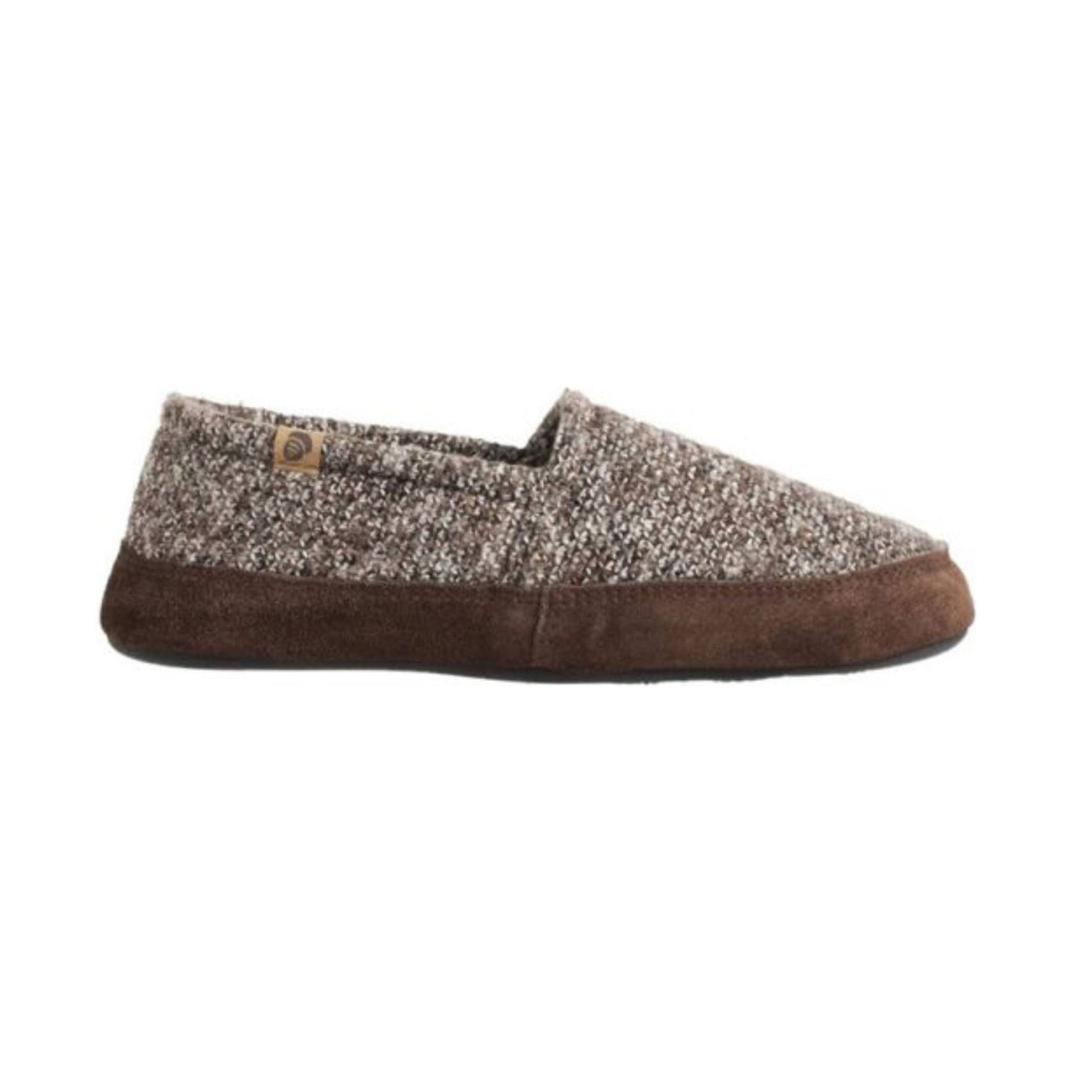 Acorn Men’s Moc Slippers – Brown Tweed