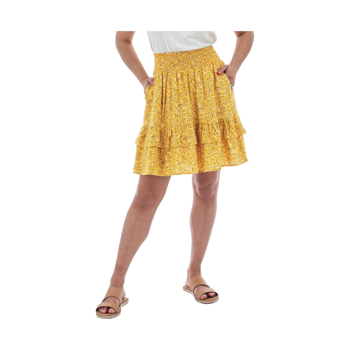 Aventura Women’s Dell Skirt – Golden Cream – ONLINE STORE CREDIT/EXCHANGE ONLY