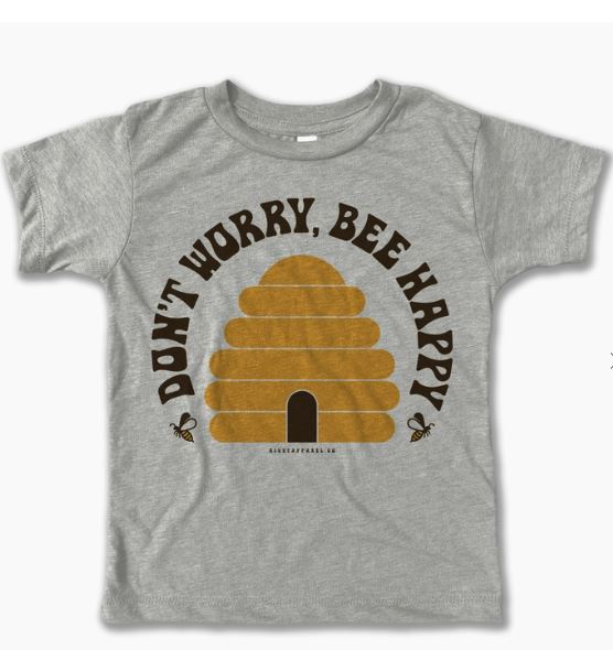 Rivet Apparel Co. – Graphic Tee – Don’t Worry Bee Happy Tee