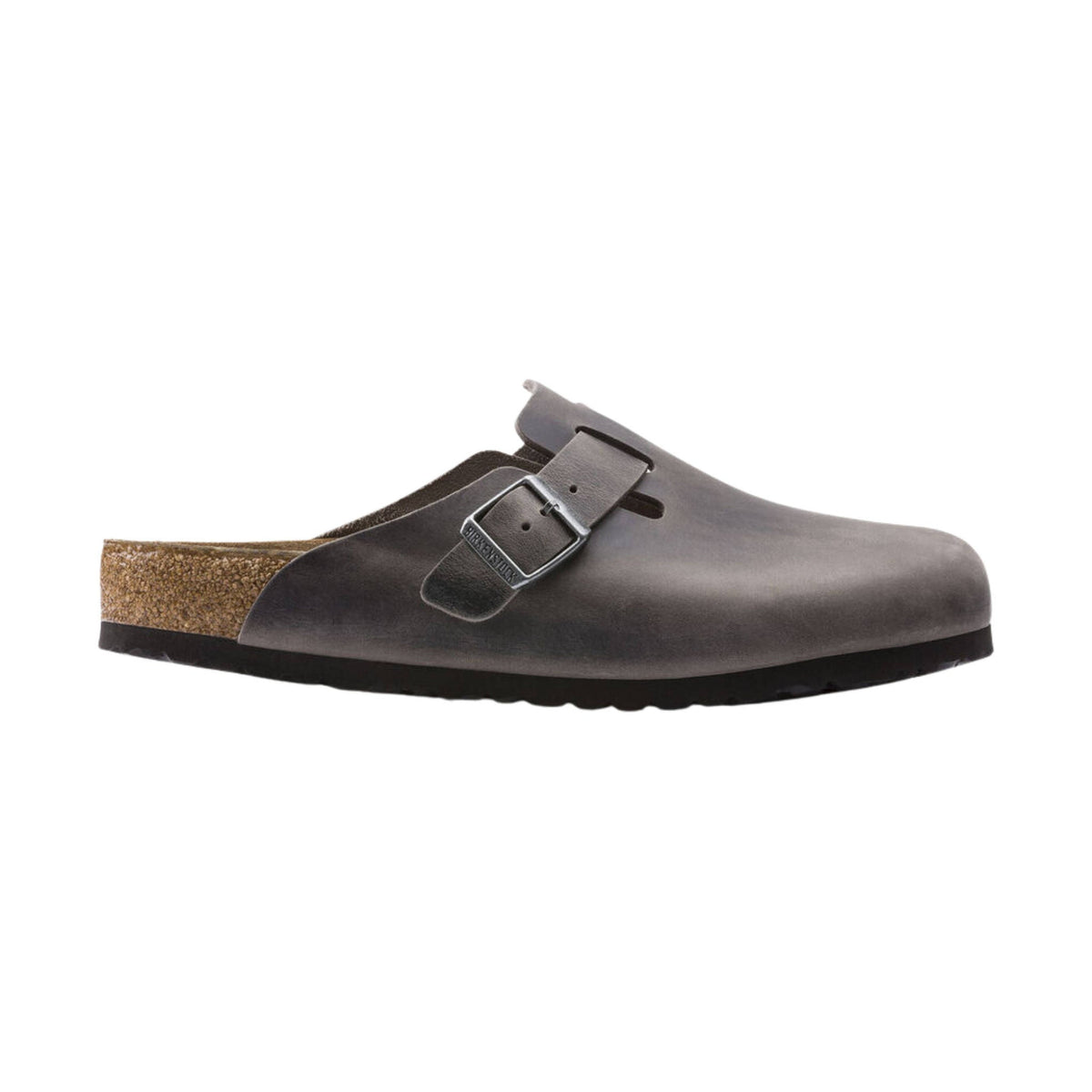 Birkenstock Boston Soft Footbed – Oiled Leather Iron