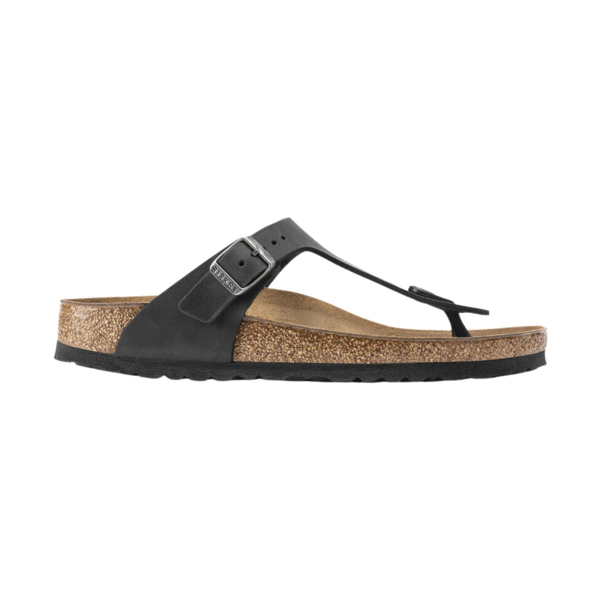 Birkenstock Gizeh Sandal – Oiled Leather Black