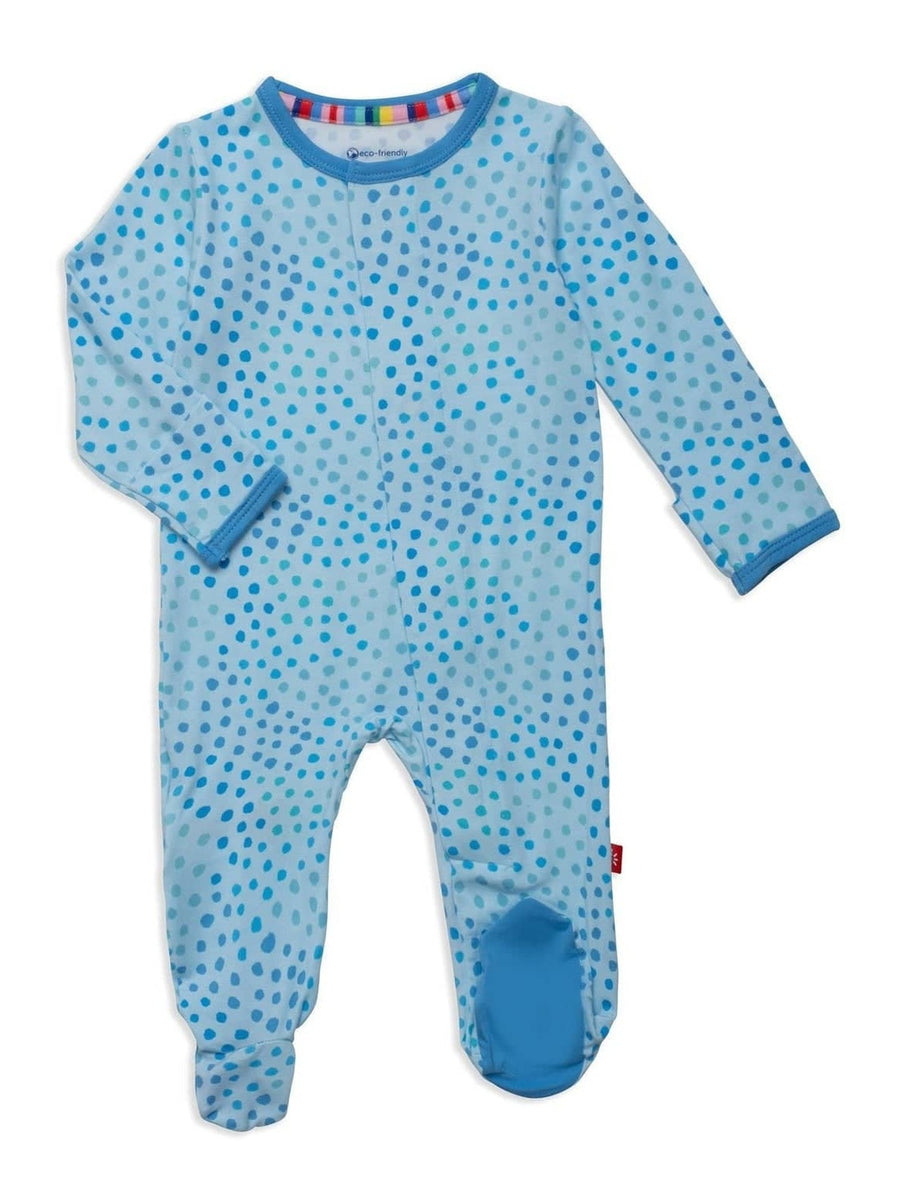 Blue Sparkle Modal Magnetic Footie