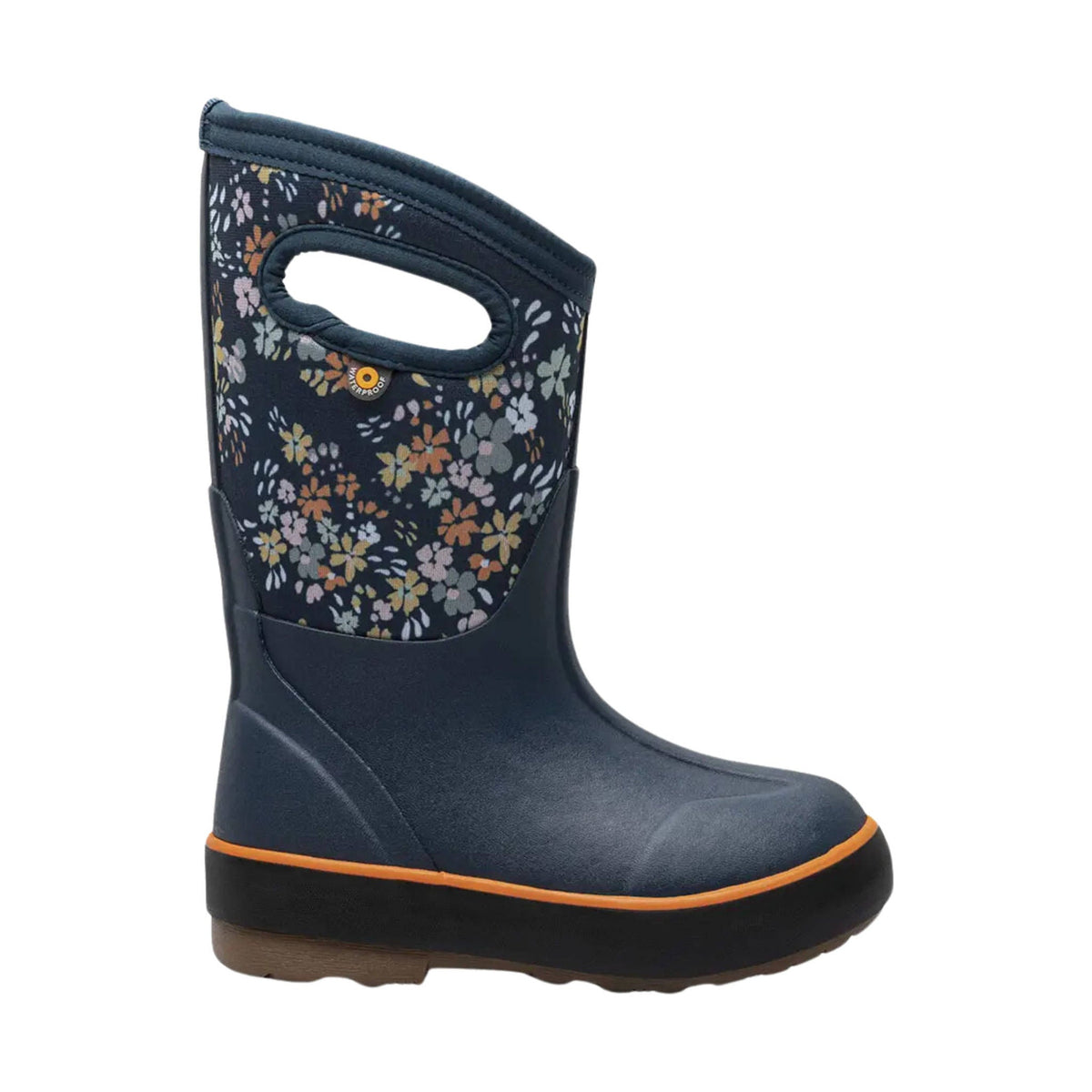 Bogs Kids’ Classic II Water Garden Waterproof Winter Boots – Indigo Multi