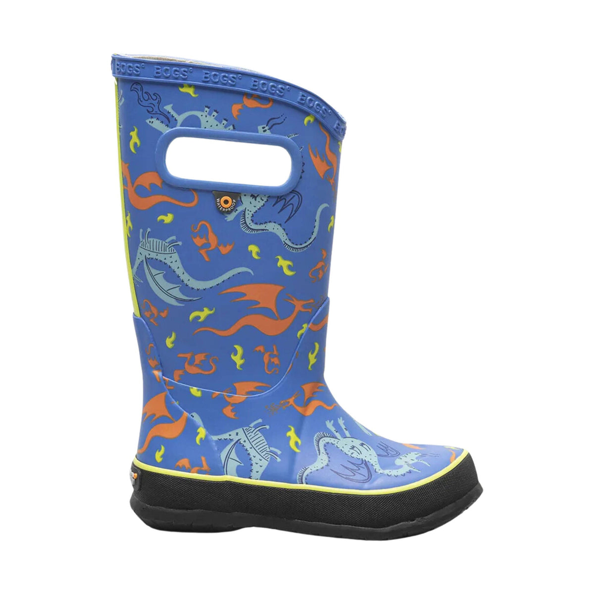 Bogs Kids’ Dragons Rain Boots – Blue Multi