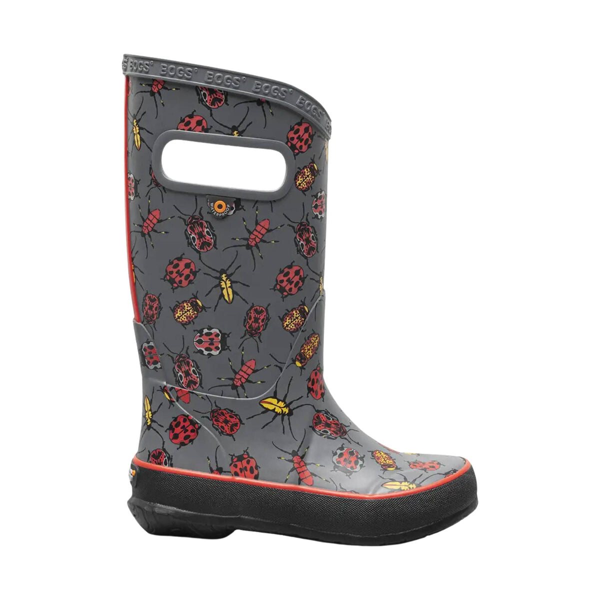 Bogs Kids’ Rainboot Bugs – Gray