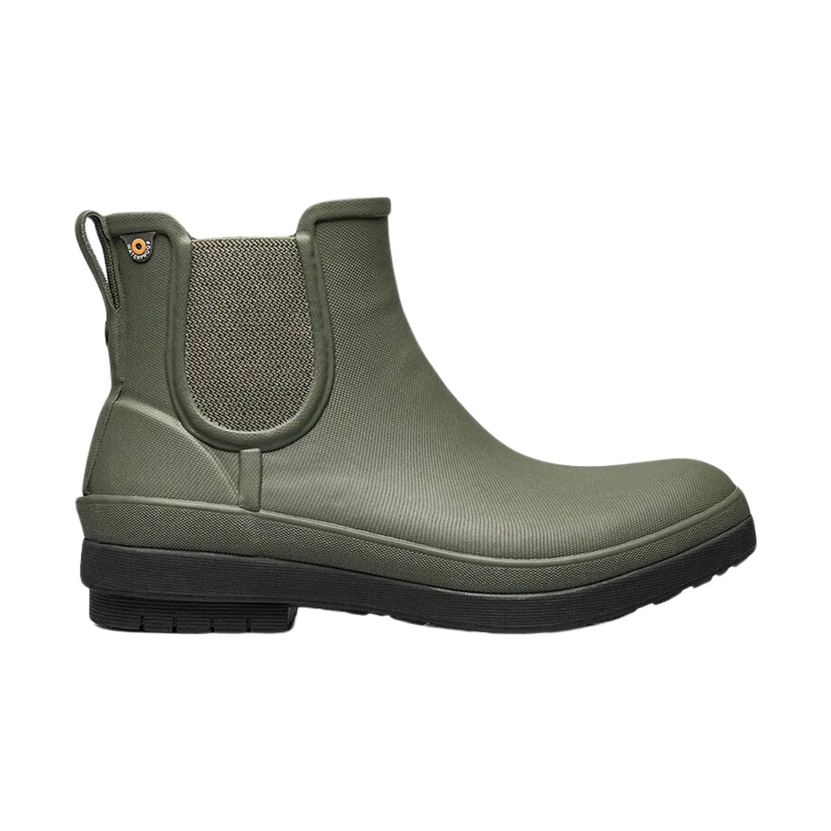 Bogs Women’s Amanda Chelsea II Slip On Rain Boots – Green Ash