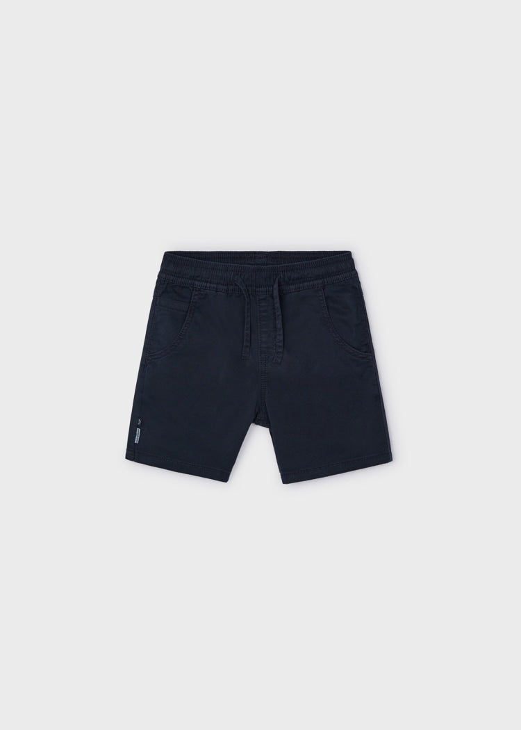 Boy’s Cotton Chino Bermuda Shorts | Navy