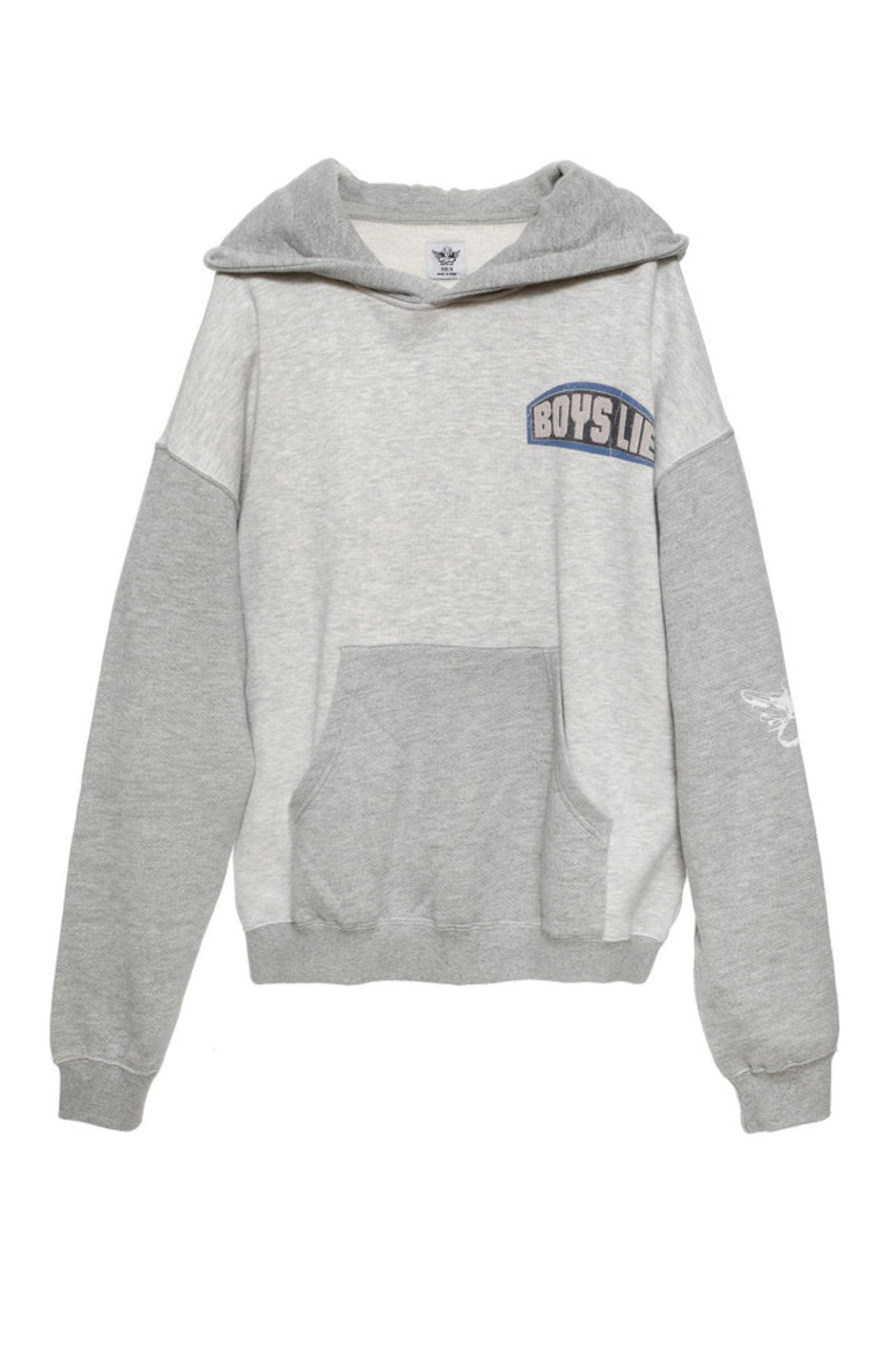 Boys Lie: Let Love Guide My Way Hoodie in Heather Ash Grey