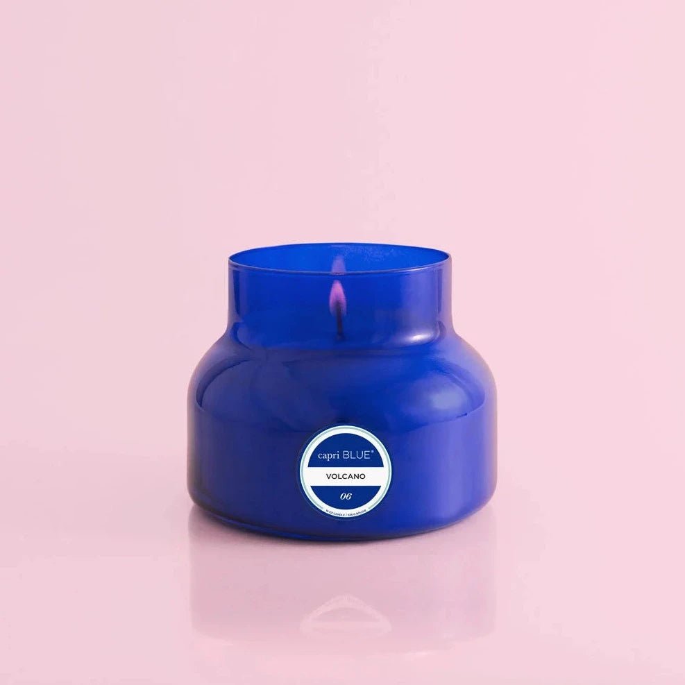 Capri Blue: 19oz Signature Blue Jar Candle in Volcano