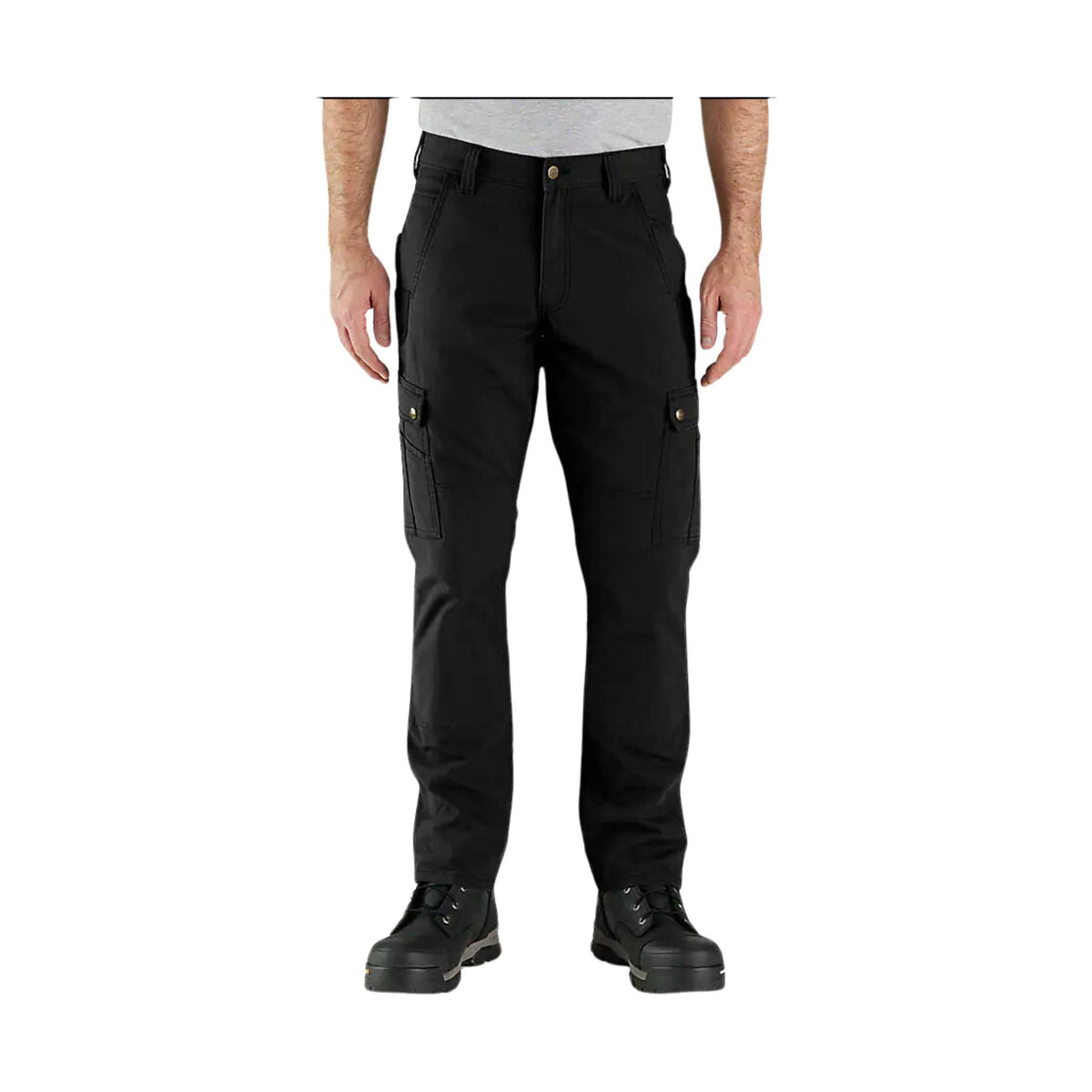 Carhartt Men’s Cargo Relaxed Fit Rugged Flex Work Pant – Black