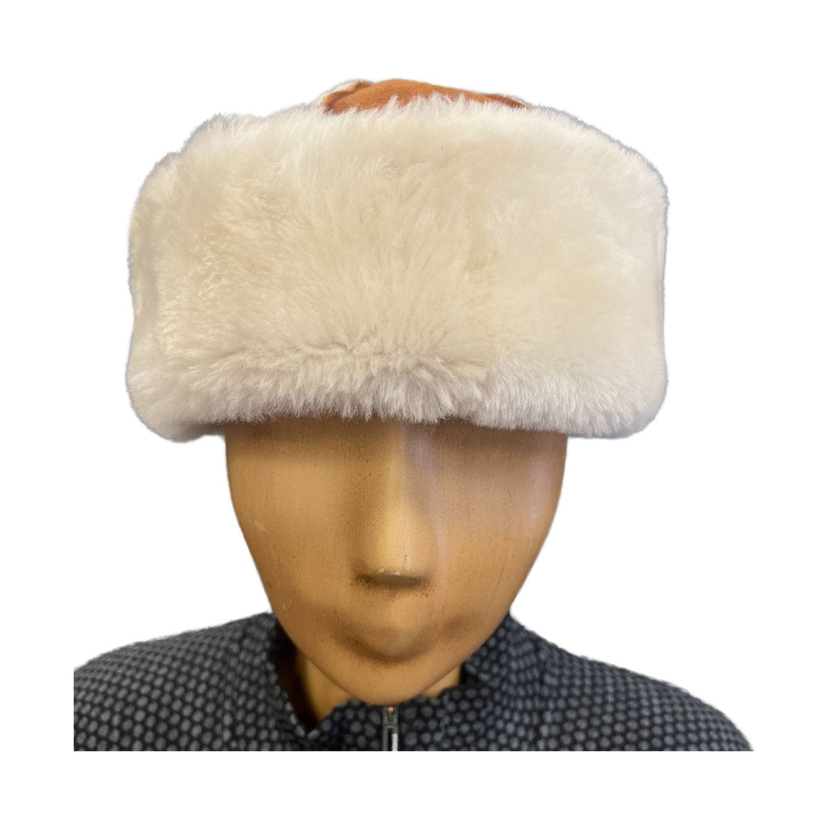 Cloud Nine Women’s Sheepskin Suede Hat – Chestnut