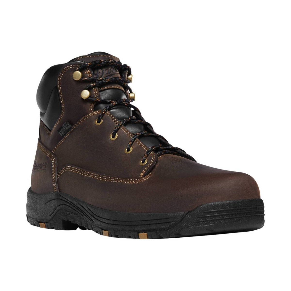 Danner Men’s Caliper 6 Inch Aluminum Toe Work Boot – Brown Leather