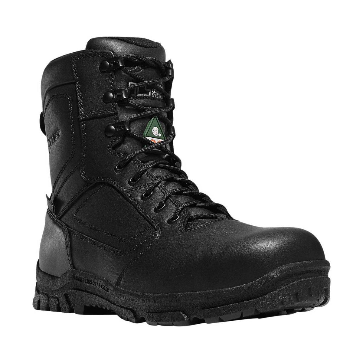 Danner Men’s Lookout EMS/CSA Side-Zip 8 Inch Composite Toe Work Boot – Black