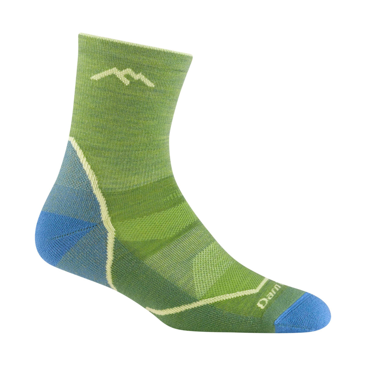 Darn Tough Vermont Kids’ Light Hiker Micro Crew Lightweight Hiking Sock – Willow