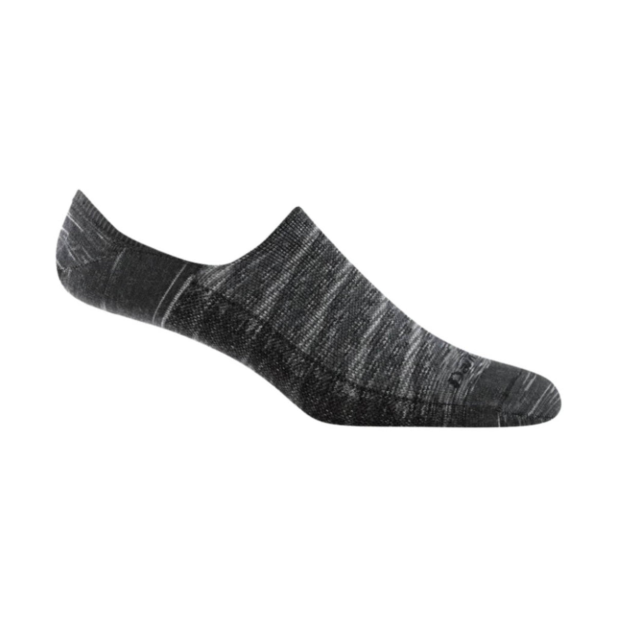 Darn Tough Vermont Men’s Solid No Show Lightweight Lifestyle Sock – Space Gray